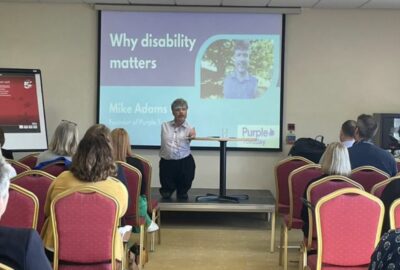 Mike Adams OBE at New Ways to Recruit event