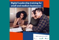 People learning digital skills