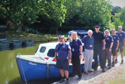 Volunteers and rangers