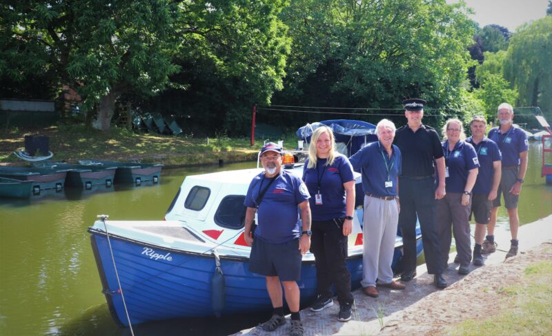 Volunteers and rangers