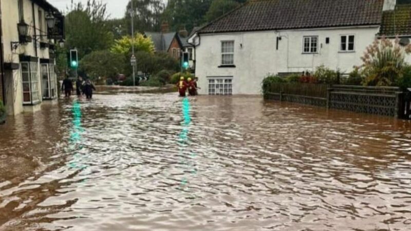 Flooding in Kenton