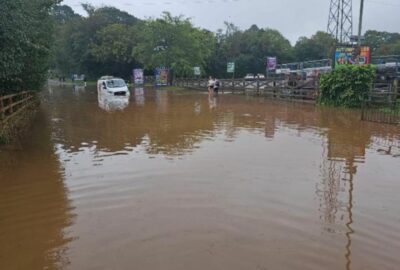 Flooding on Topsham Road