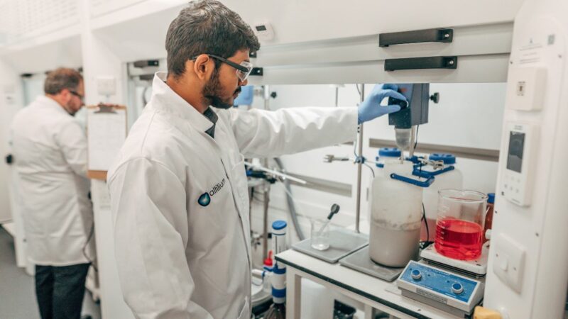 Altilium's lab at its Technology Centre in Tavistock