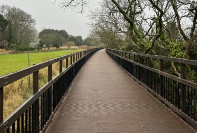 Courtlands Boardwalk after undergoing repairs