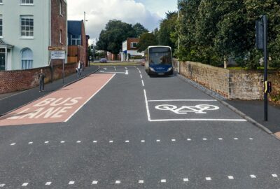 Bus Lane on Barrack Road