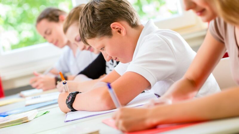 Children learning