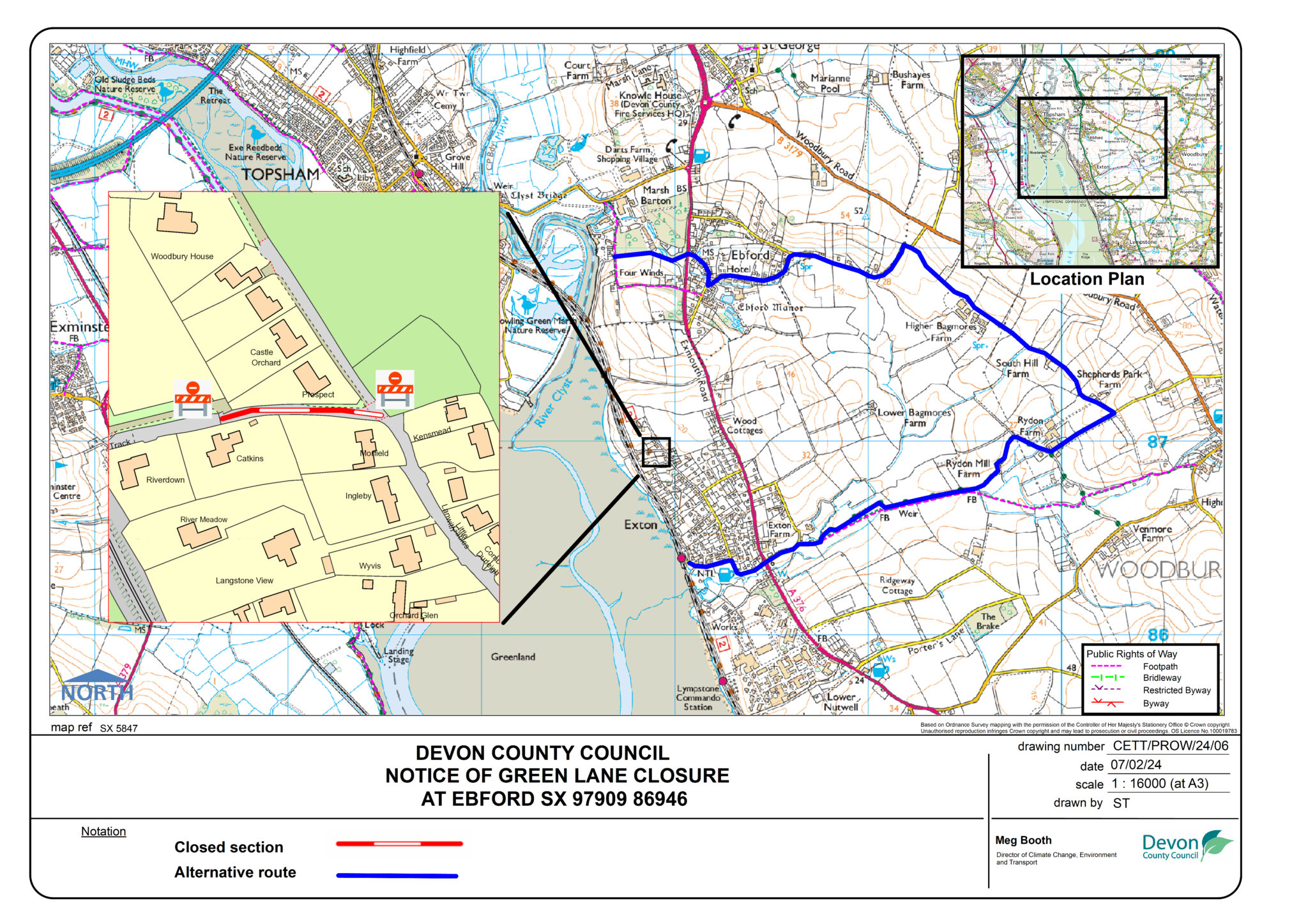 Part of Exe Estuary Trail at Exton closed for repairs News