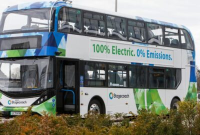 Electric Stagecoach bus