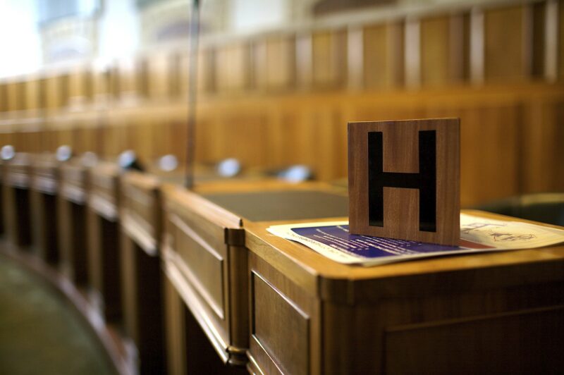 Devon County Council's council chamber