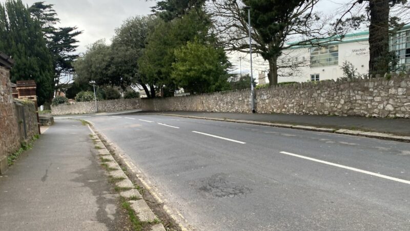 Douglas Avenue in Exmouth