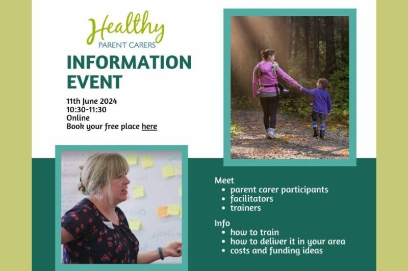 Information event - Could you help other parents and carers improve their health and wellbeing