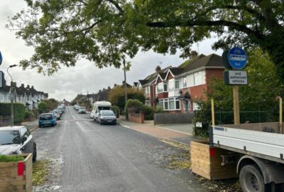 Traffic filter at Whipton Lane