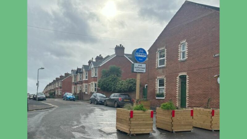 Active Street trial temporary measures
