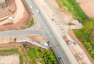 Work at Trood Lane junction
