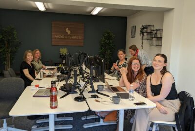 A previous coworking day for women at Work:Space