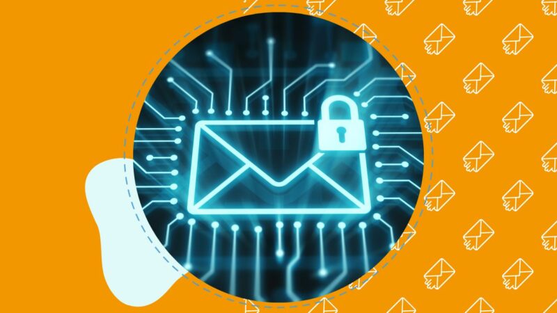 Email with padlock