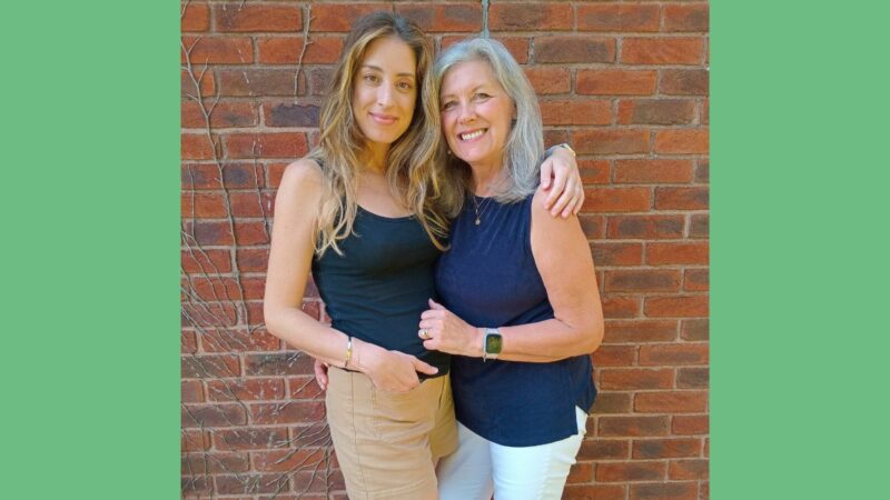 Sam and her mum Libby
