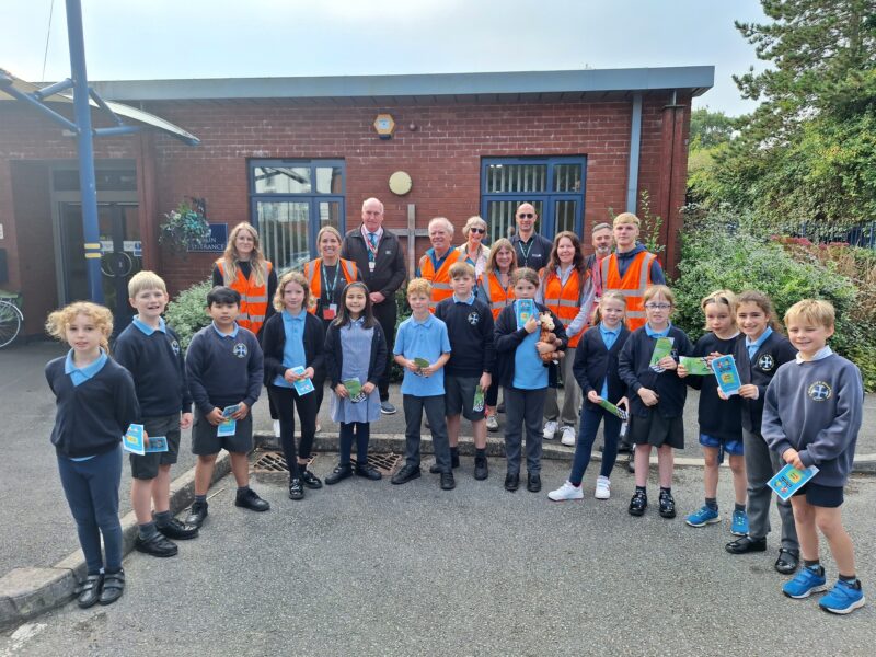 St Michael's school children