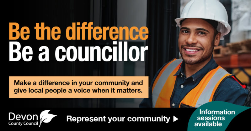 Be the Difference, Be a councillor poster