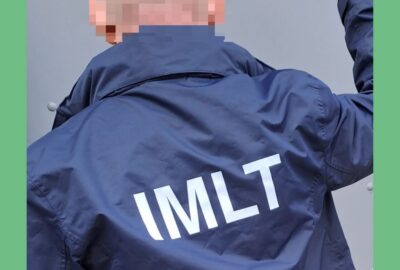 An IMLT officer