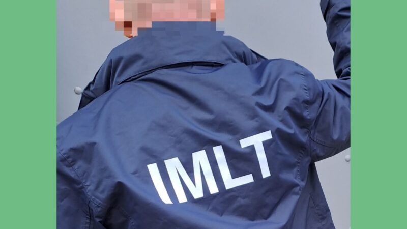 An IMLT officer