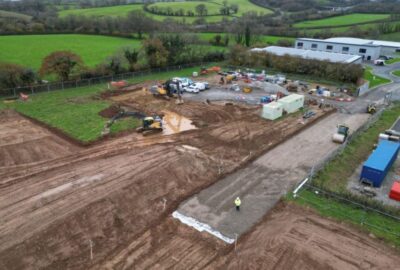 Beaumont Way development at Langage (Image credit Devon Contractors)