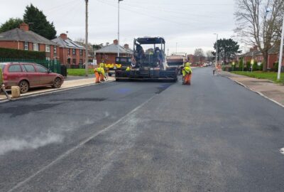 Resurfacing in Rifford Road