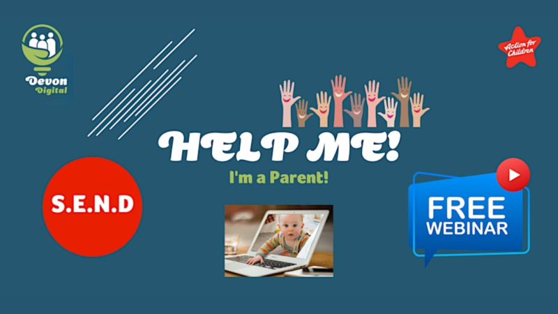 Help Me I'm a Parent webinar poster