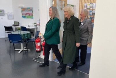 Royal visitor to Exeter CoLAB