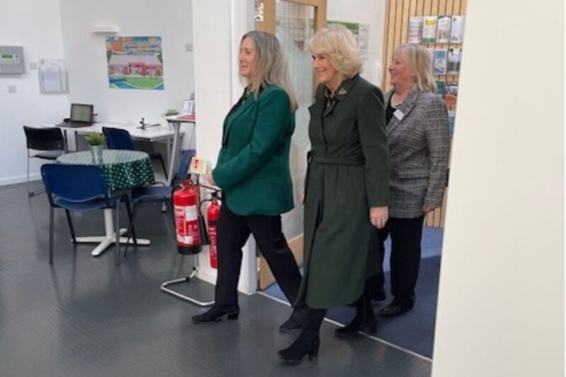 Royal visitor to Exeter CoLAB