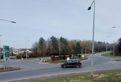 Bishops Tawton roundabout