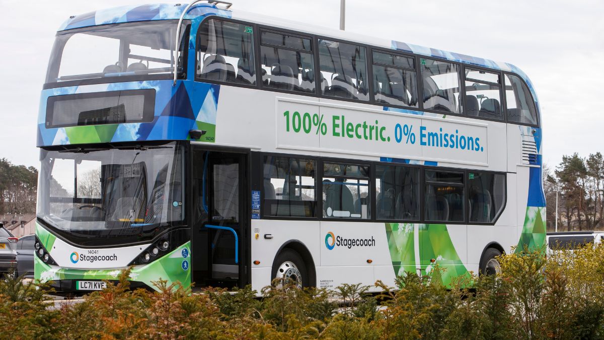 Stagecoach electric bus