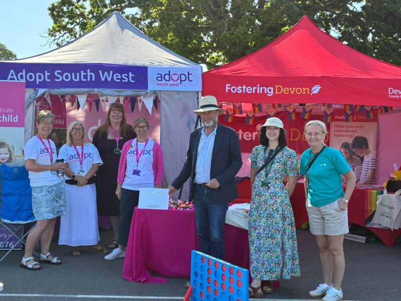 Devon County Council's show stand