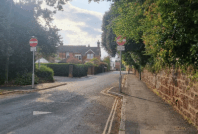 Wonford Road bus gate