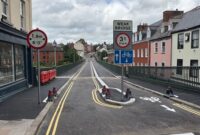 New layout of Iron Bridge in Exeter