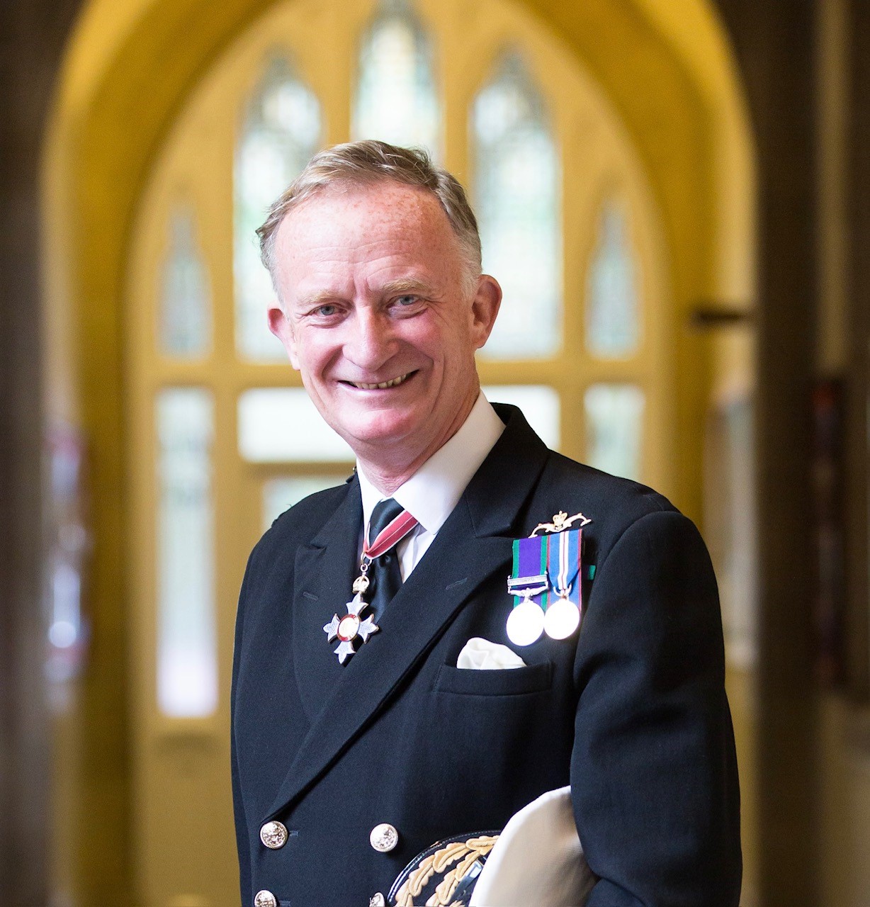 Vice Lord Lieutenant of Devon, Rear Admiral Chris Snow CBE DL