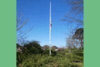 Flag at half mast