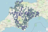 Map of schools signed up