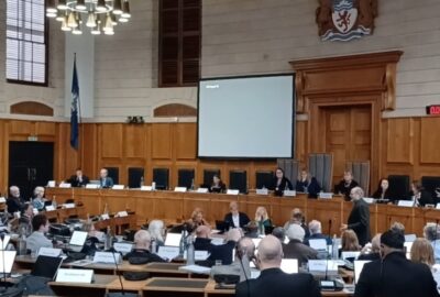 Councillors at the Full Council meeting