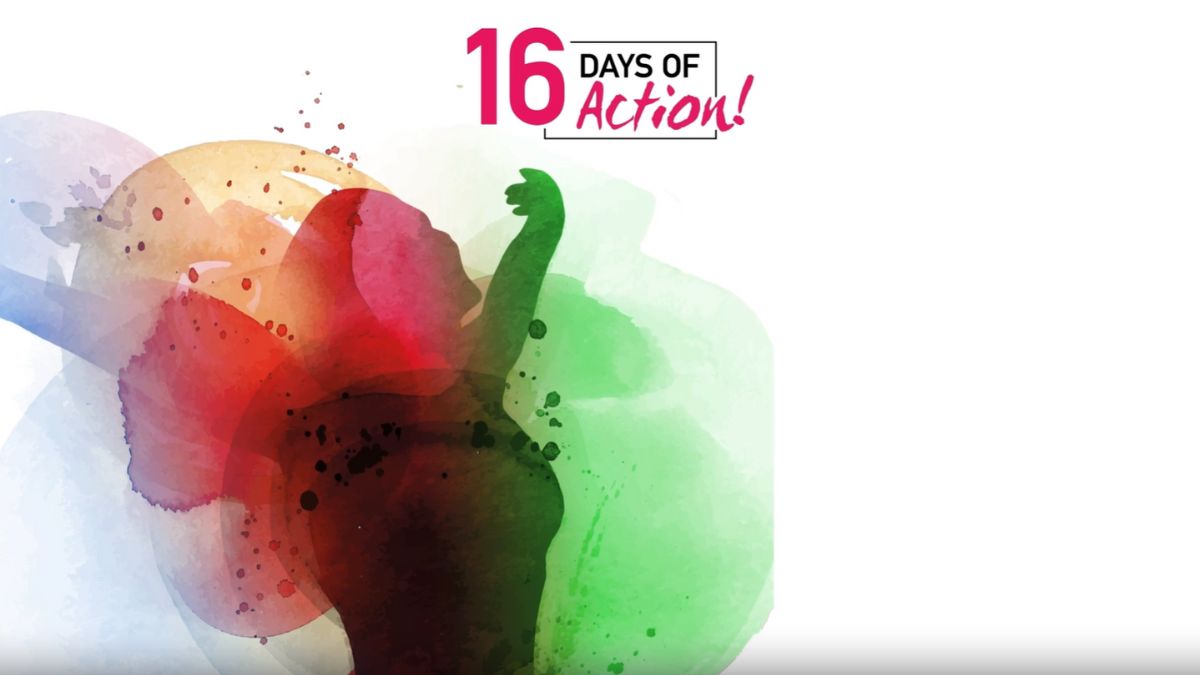 16 Days of Action logo