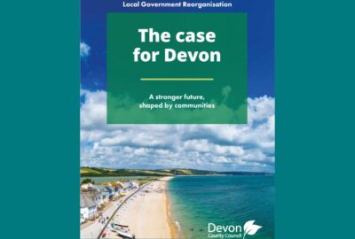 Cover of Devon's business case for local government reorganisation