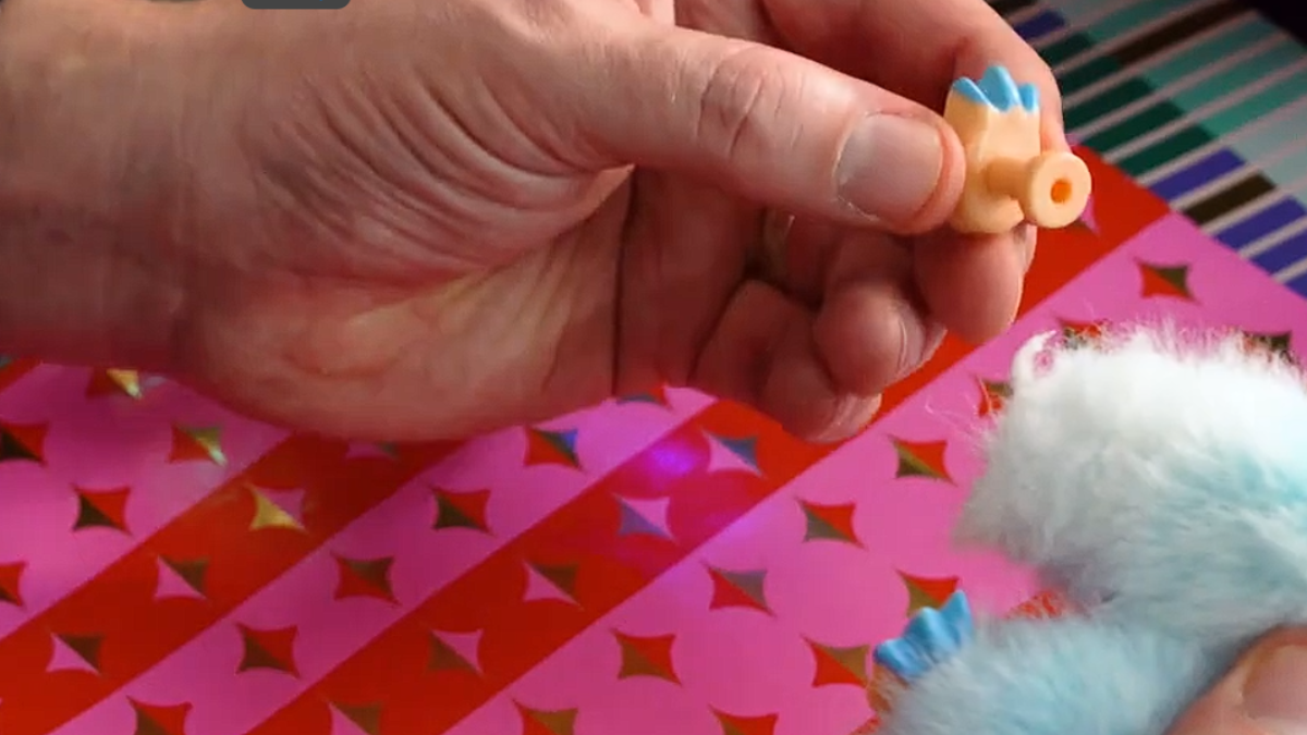 Picture of a toy coming apart