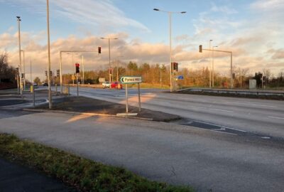 Rydon Lane / Pynes Hill junction