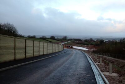 New section of road at Dinan Way