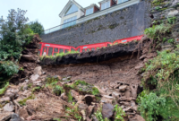 The wall just after the collapse