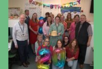 Customer Service Centre staff with Councillor Clist