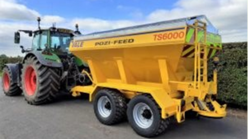 Tractors and 'spreaders' will help spread 3mm dust on road surfaces