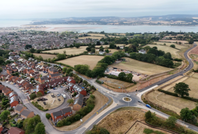 Dinan Way extension and Hulham Road Roundabout