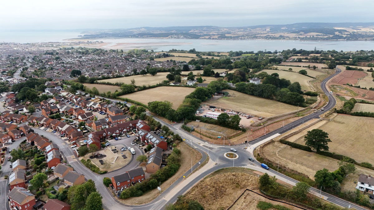 Dinan Way extension and Hulham Road Roundabout