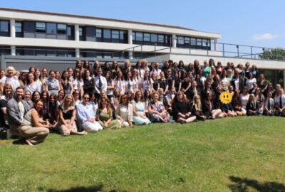 Students and mentors involved in the Empowering Girls programme